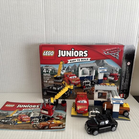 Disney Other - LEGO 10743 Disney Cars 3 Smokey’s Garage + Instructions EUC